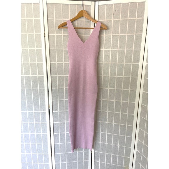 Bae. Dresses & Skirts - Bae the Label NEW Serenity Sleeveless Knit Maternity Midi Dress Lilac M Stretch